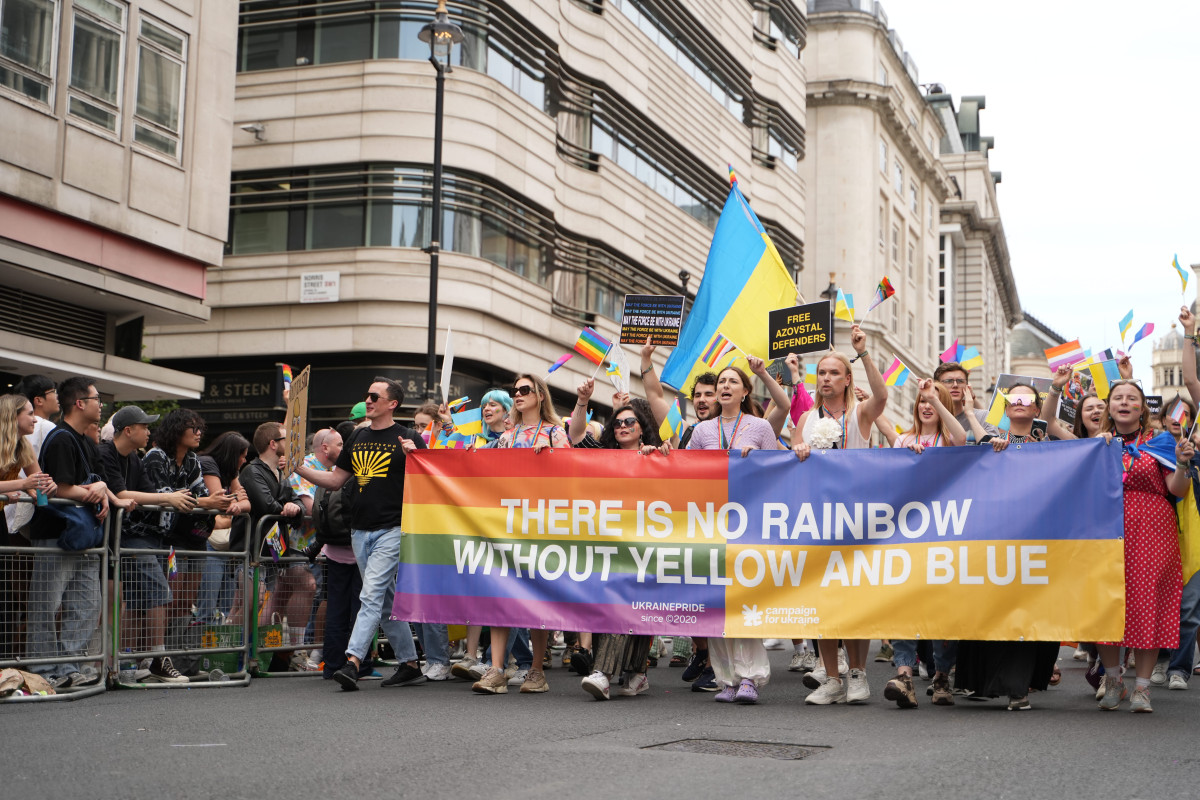 Українська делегація порушила питання підтримки України на Лондонському прайді1