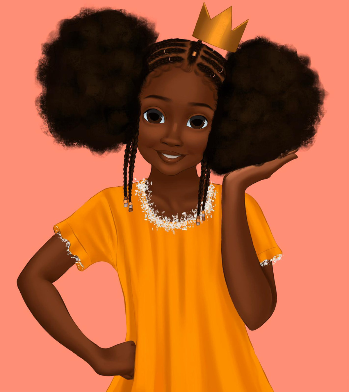 Princess Karibo's Art Celebrates Diversity in Children's Literature2