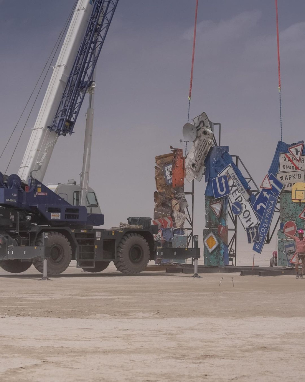 Українська інсталяція на фестивалі Burning Man зворушила людей: що про неї відомо2