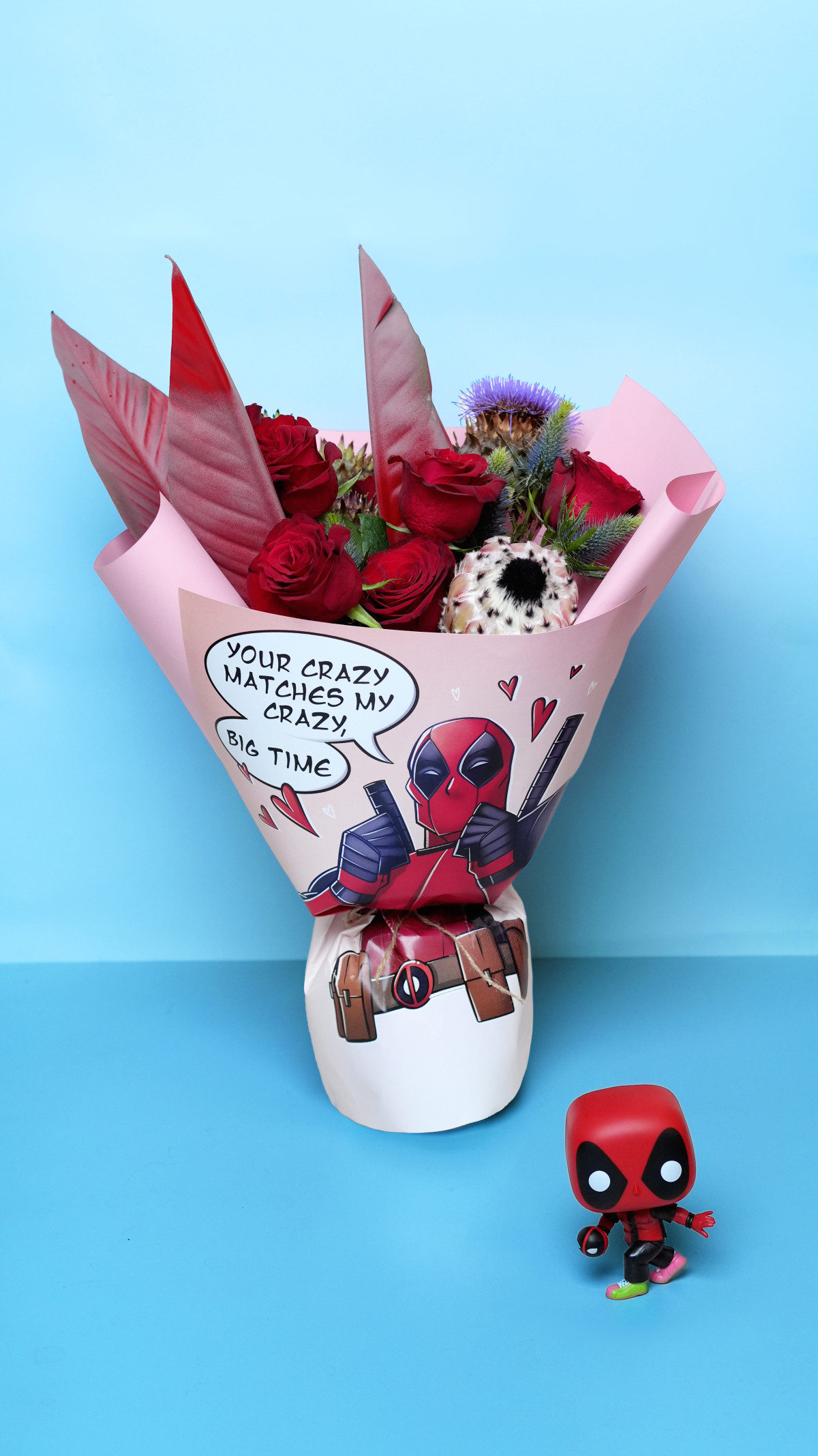 Флористичний маркет Flowerpot випустив нові букети-комікси до світової прем'єри фільму «Дедпул і Росомаха»0