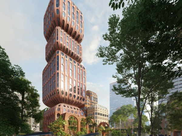 Башня отеля Six Senses Bangkok (визуализация).