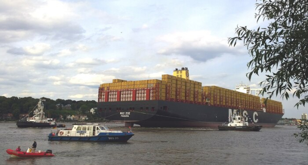 MSC Zoe названо на честь дочки власника судна MSC Zoe назван в честь дочери владельца судна