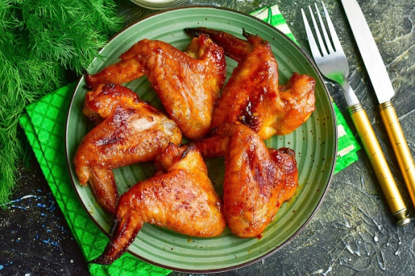 Куриные крылья с хрустящей корочкой