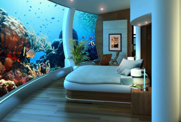 Підводний готель Poseidon Undersea Resort, Фіджі. Подводный отель Poseidon Undersea Resort, Фиджи.