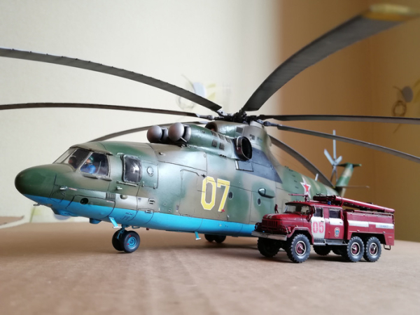Мі-26 був багатофункціональною літальною машиною Ми-26 был многофункциональной летательной машиной