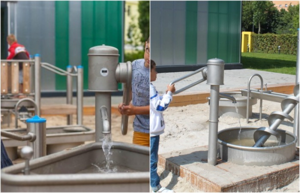 Вітчизняний дитячий майданчик. Отечественная детская площадка.