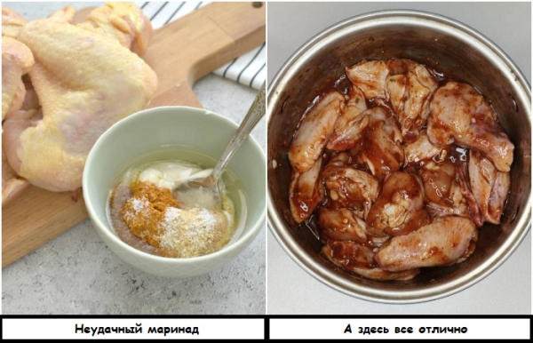 Маринуйте крила зі спеціями та соєвим соусом Маринуйте крылья со специями и соевым соусом