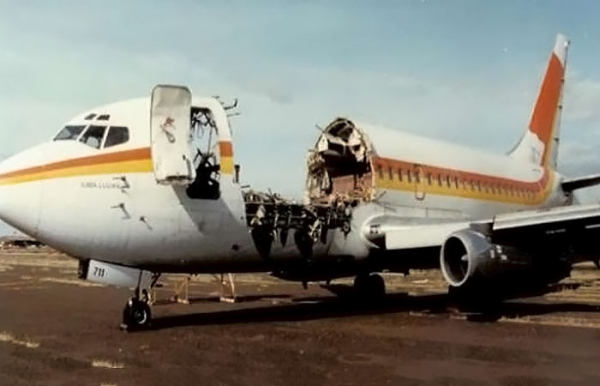 Катастрофа с Boeing 737 в 1988 году.
