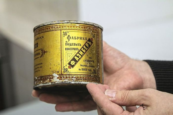 Саморозігрівається консерва Євгена Федорова. Саморазогревающаяся консерва Евгения Фёдорова.