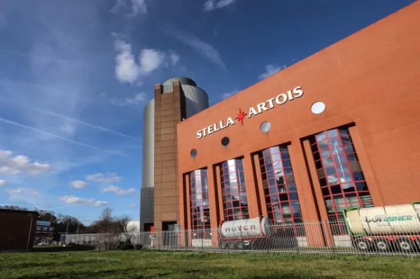 Пивоварня Stella Artois у Левені