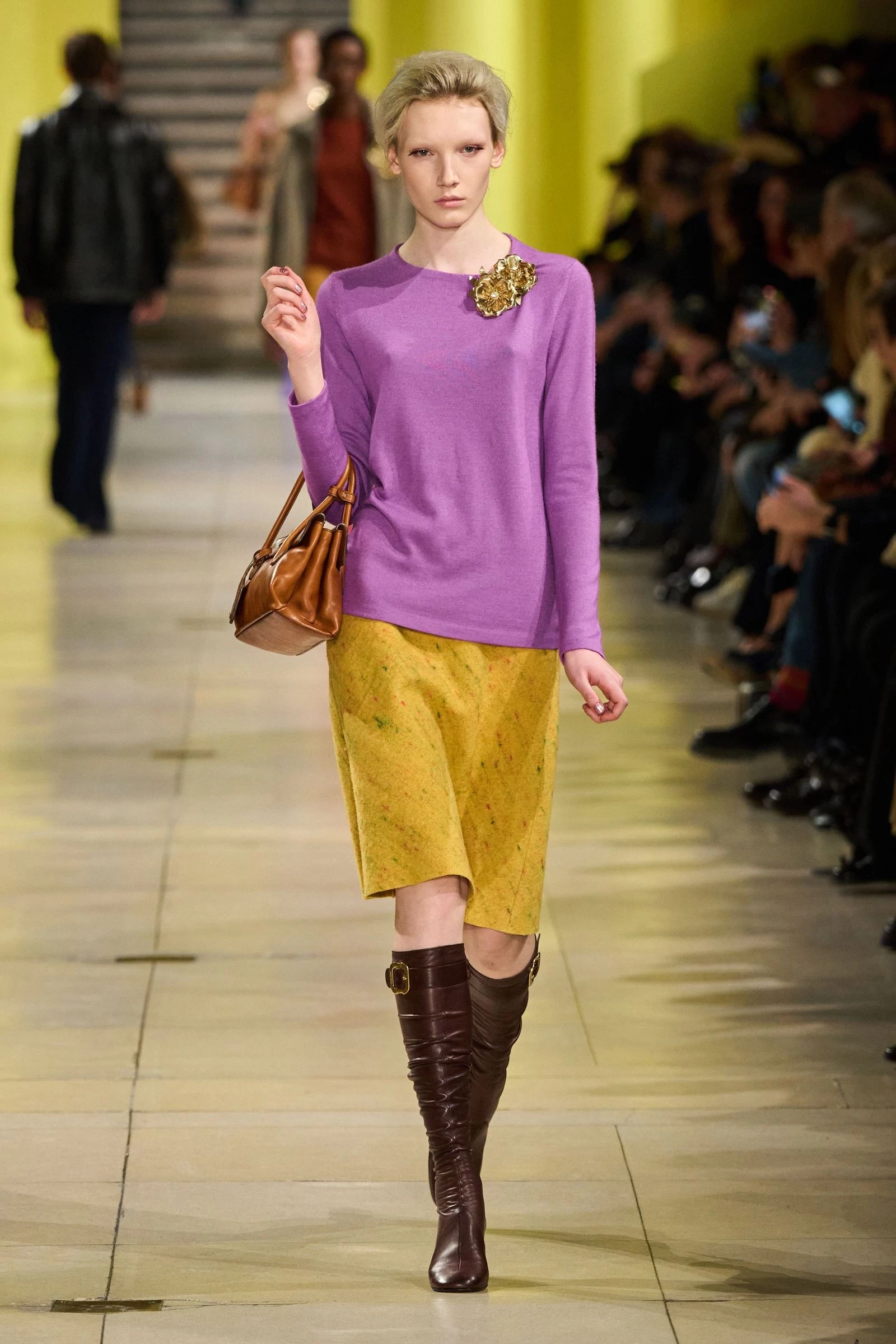 Miu Miu осінь-зима 2025/2026. Фото: Daniele Oberrauch / Gorunway10