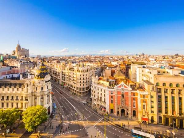 Calle de Alcala в Мадриді, Іспанія