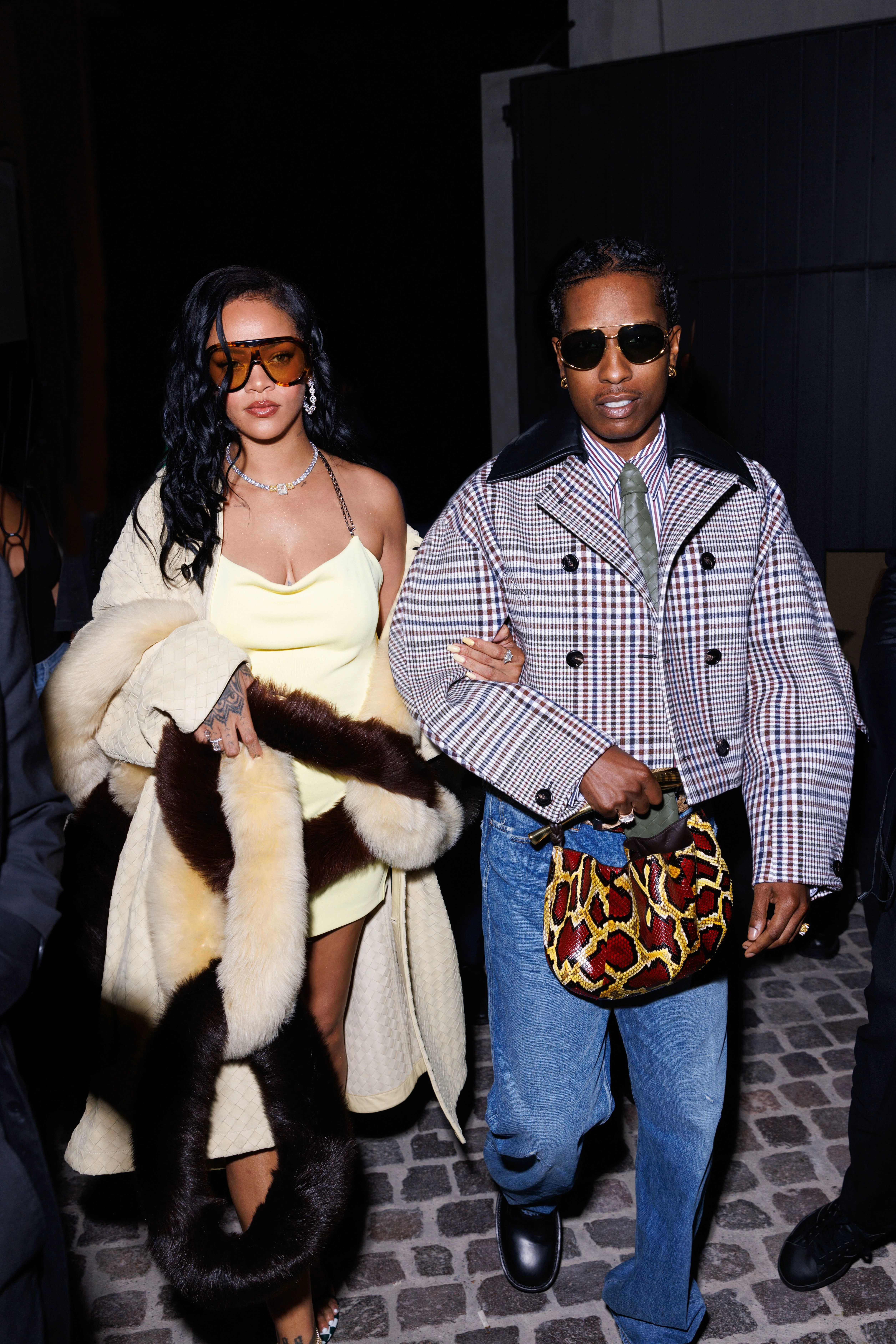 Ріанна та A$AP Rocky на вечірці Bottega Veneta в Мілані10