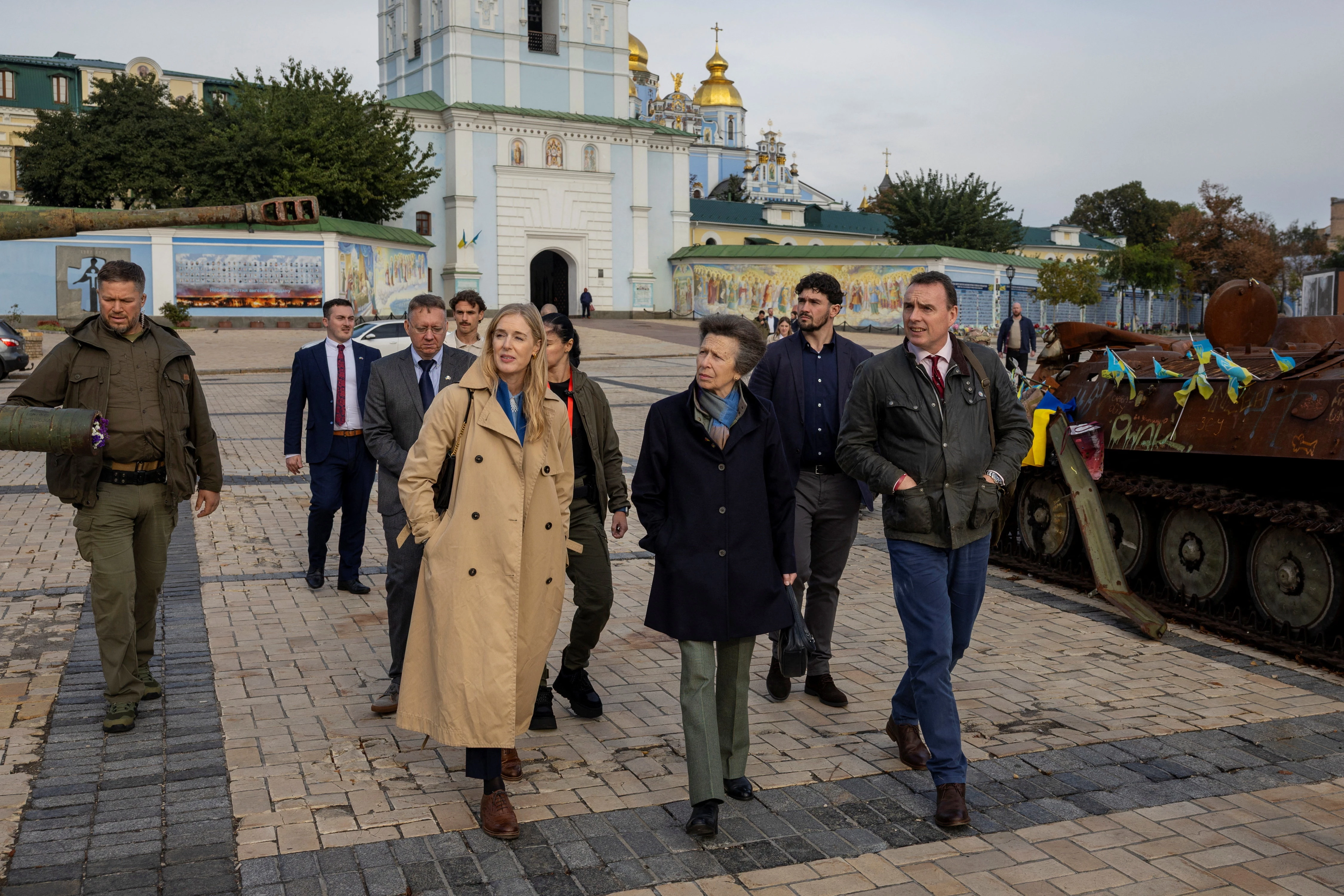 Принцеса Анна несподівано прибула до Києва2