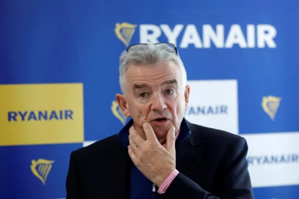 Генеральний директор Ryanair Майкл О'Лірі виступає під час прес-конференції після щорічних загальних зборів авіакомпанії в Дубліні, Ірландія.