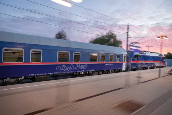 ФОТО З ПРЕС-МАТЕРІАЛУ: Потяг Nightjet https://presse.oebb.at/en/image-gallery