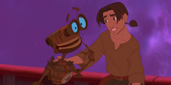 Кадр із мультфільму «Планета скарбів» Кадр из мультфильма «Планета сокровищ» 2002 года