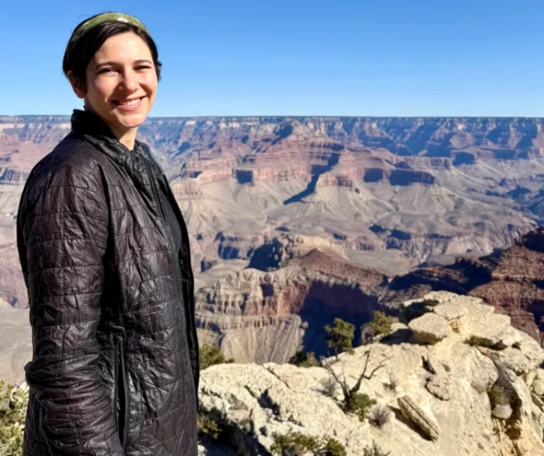 Б'янка Раппапорт у Великому Каньйоні, США.