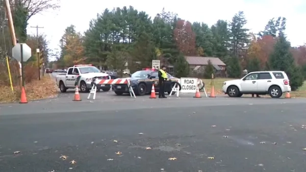 Авіакатастрофа в Мілтоні, Боллстон-Спа, поблизу аеропорту округу Саратога (Фото: CBS6 Олбані)