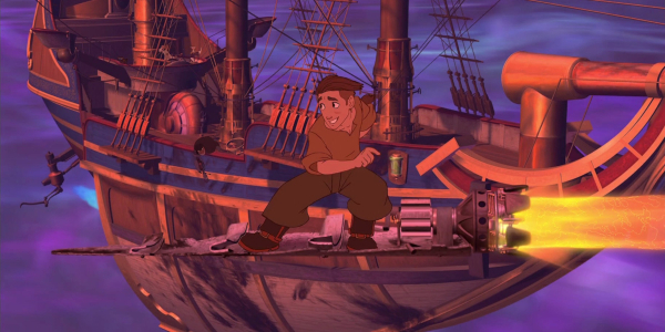 Кадр із мультфільму «Планета скарбів» Кадр из мультфильма «Планета сокровищ» 2002 года