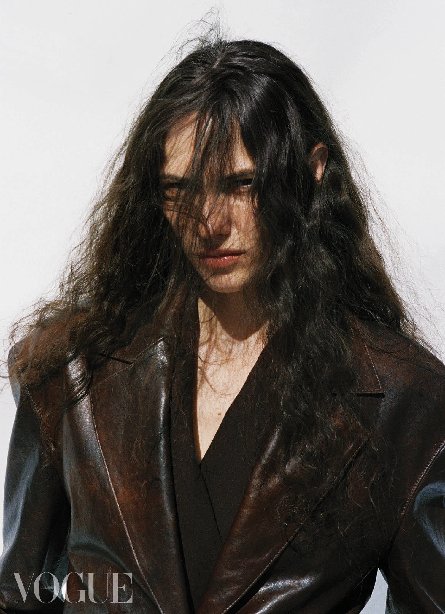 Шкіряне пальто Magda Butrym, вовняний жакет Elenareva3