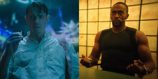 Юель Кіннаман та Ентоні Макі в ролі Такеші Ковача у серіалі «Відомозмінений вуглець» Юэль Киннаман и Энтони Маки в роли Такеши Ковача в сериале «Видоизменённый углерод»