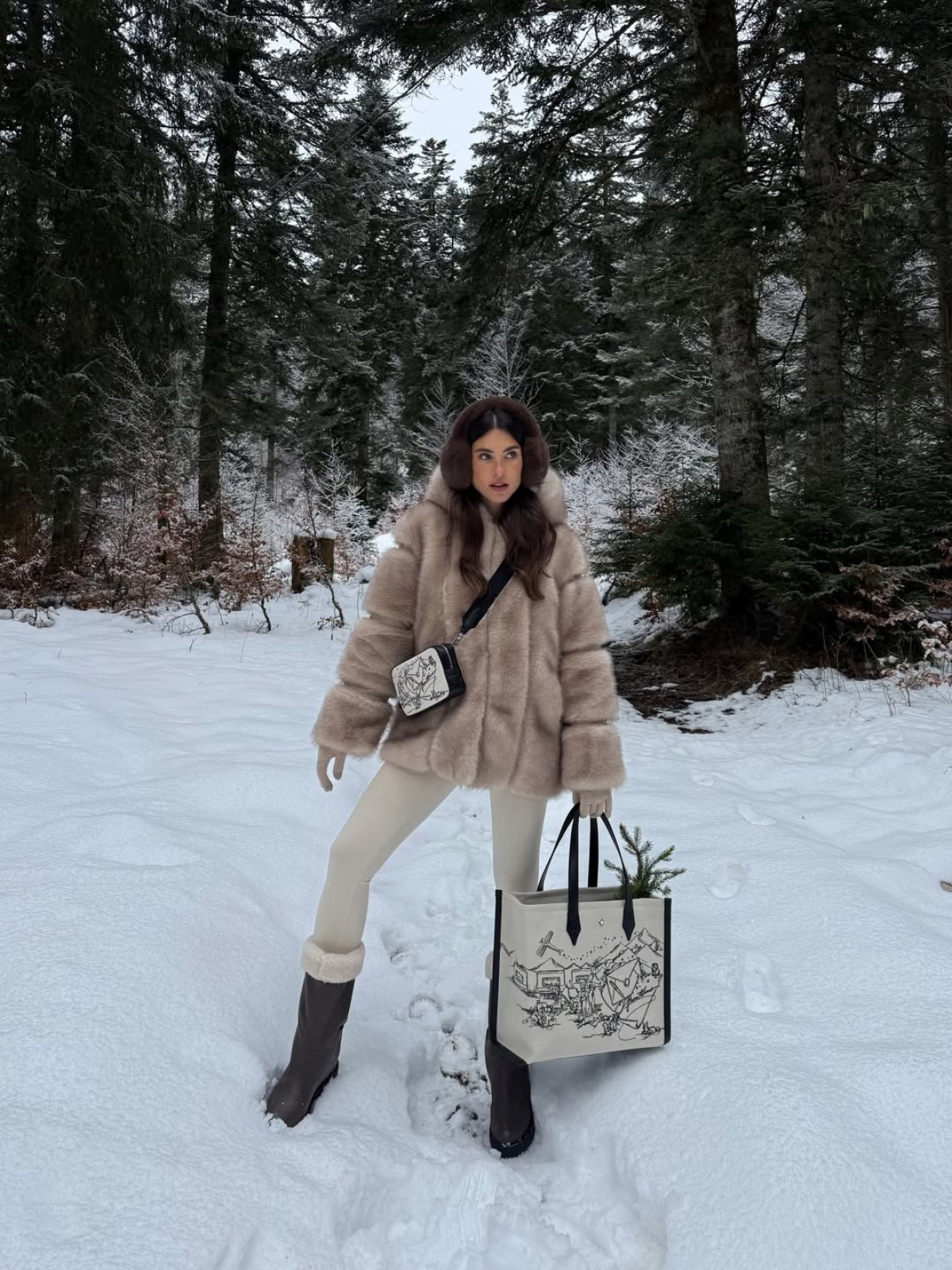 Лосини та боти — вічна комбінація, що зводить з розуму стильних дівчат взимку 2026
7