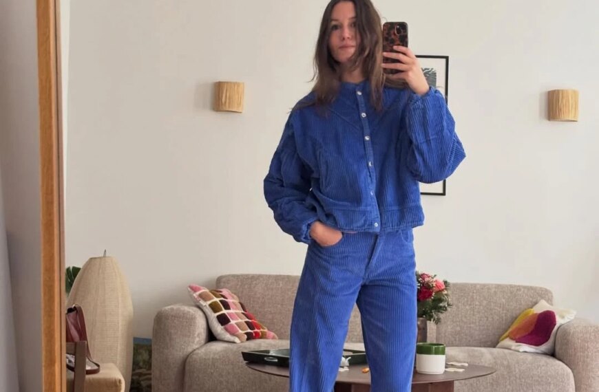 Кардиган кольору електрик: стильний вибір у зимову пору.