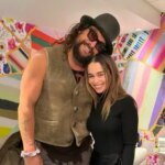 Джейсон Момоа та Емілія Кларк возз'єдналися через 15 років після “Ігри престолів”