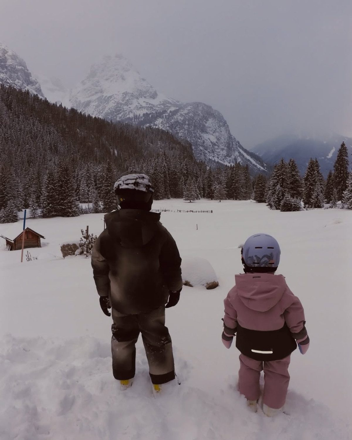 Натхнення від зимового відпочинку Роузі Гантінгтон-Вайтлі: парні образи Стейтемів для гірськолижного курорту
1