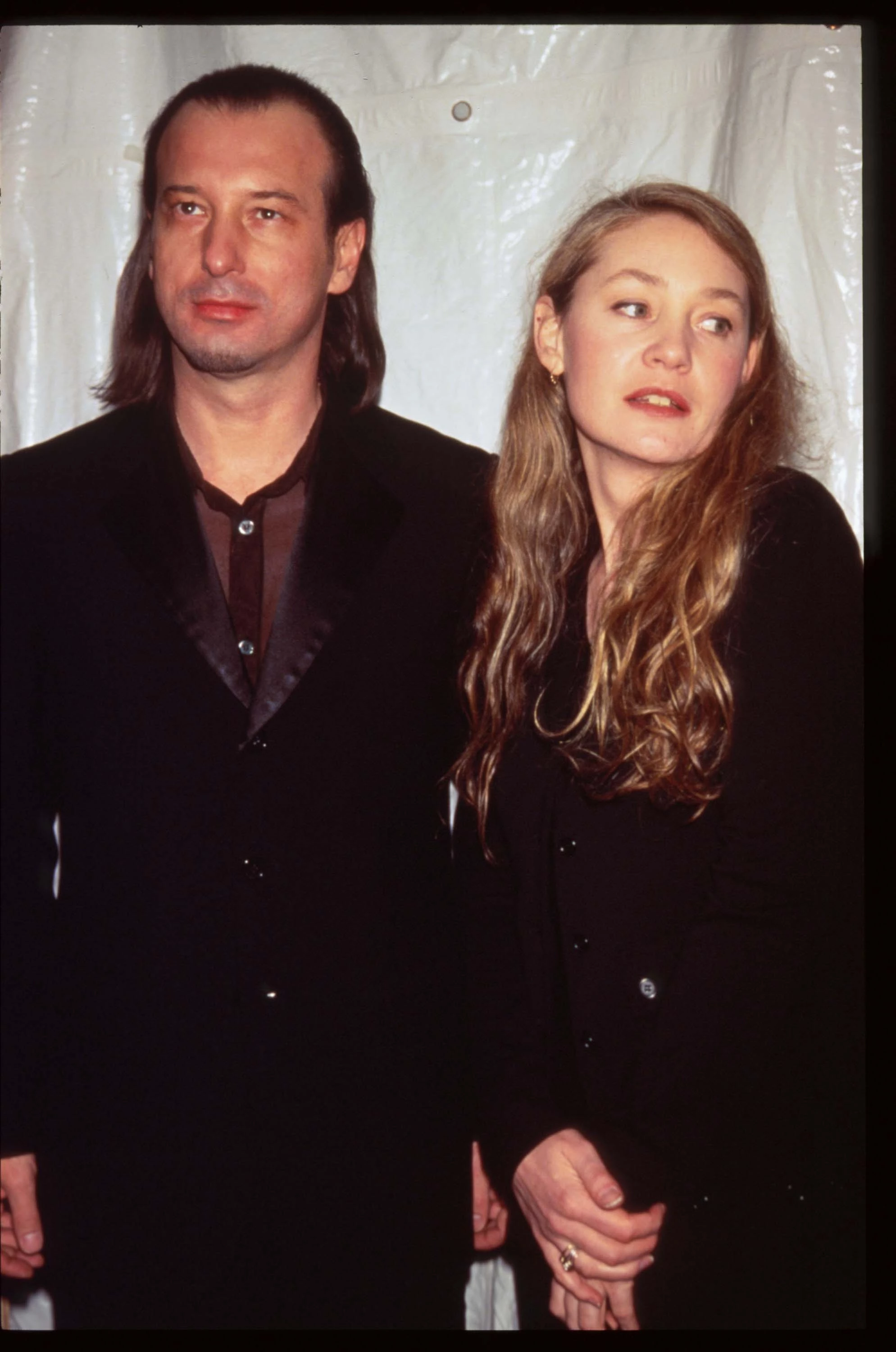 Мелані Ворд з дизайнером Гельмутом Лангом, 1990-ті8