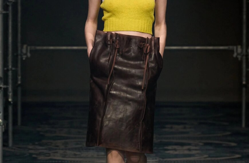 Зношена шкіра – пік моди у 2026: причина люксового вигляду ретро речей