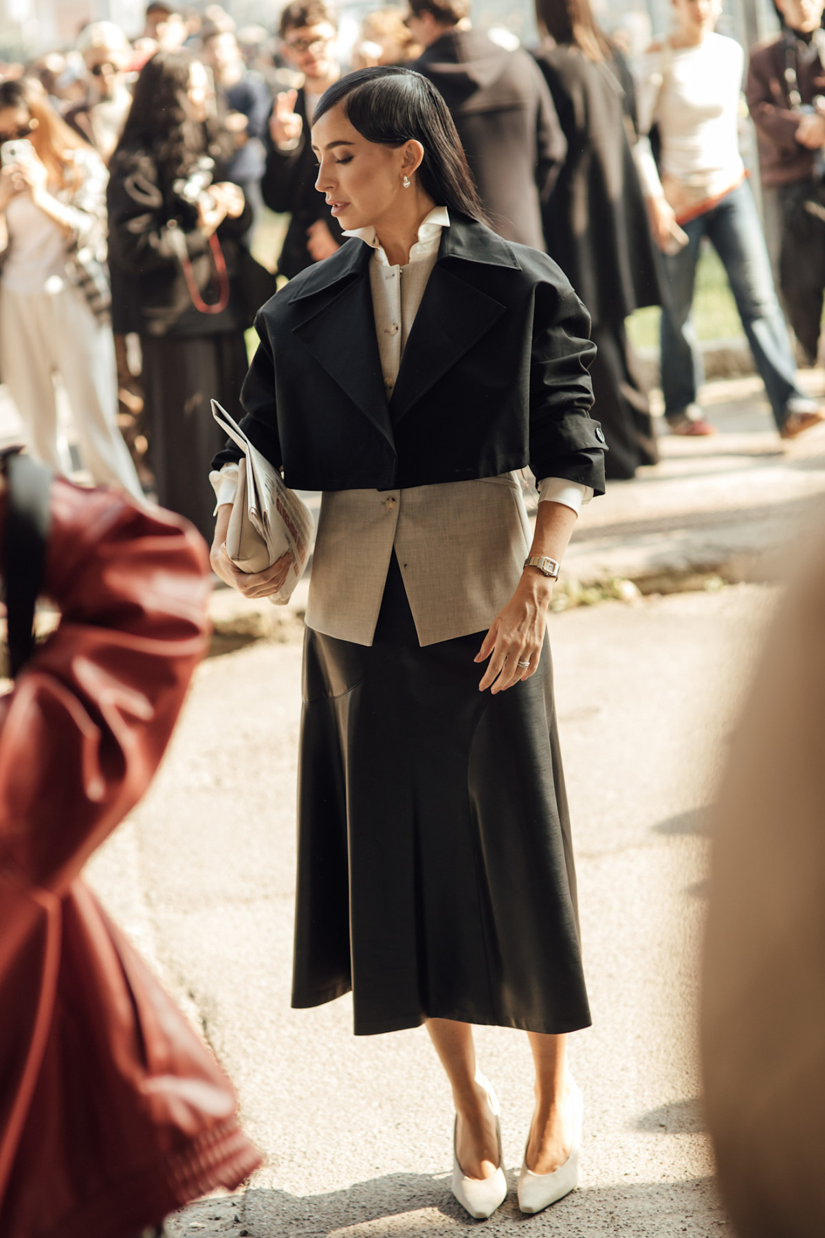 Вулична мода: луки, які вразили на Тижні моди в Мілані
22