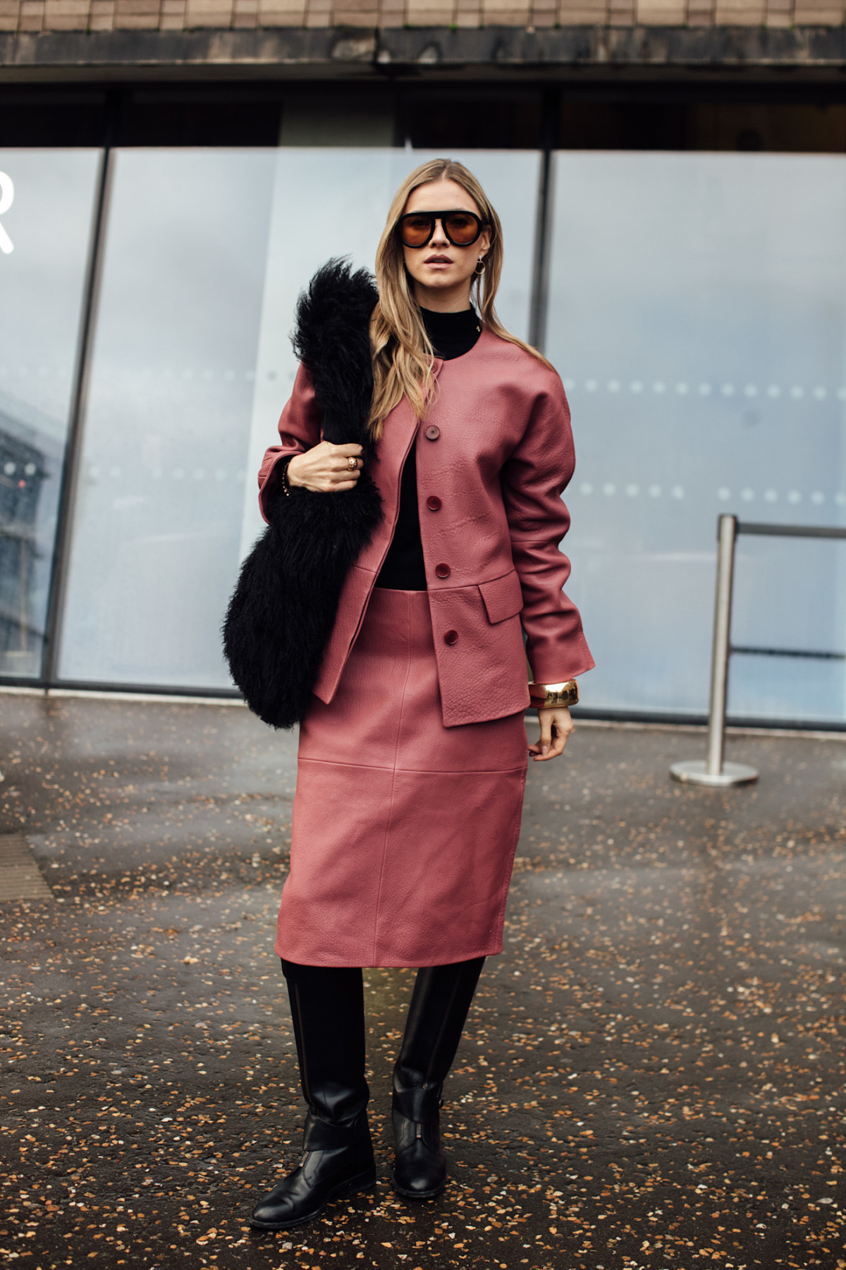 Рожевий стиль: Лондонські фешн-інсайдери.
5