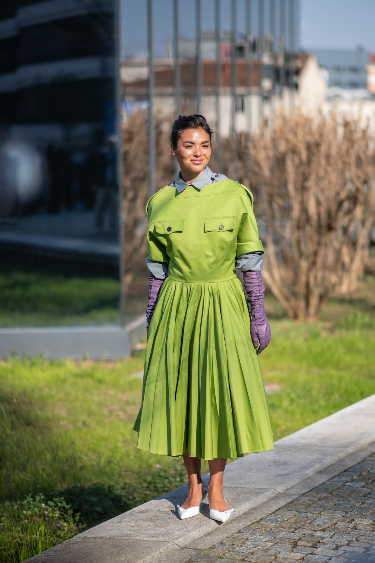 Вулична мода: луки, які вразили на Тижні моди в Мілані
16