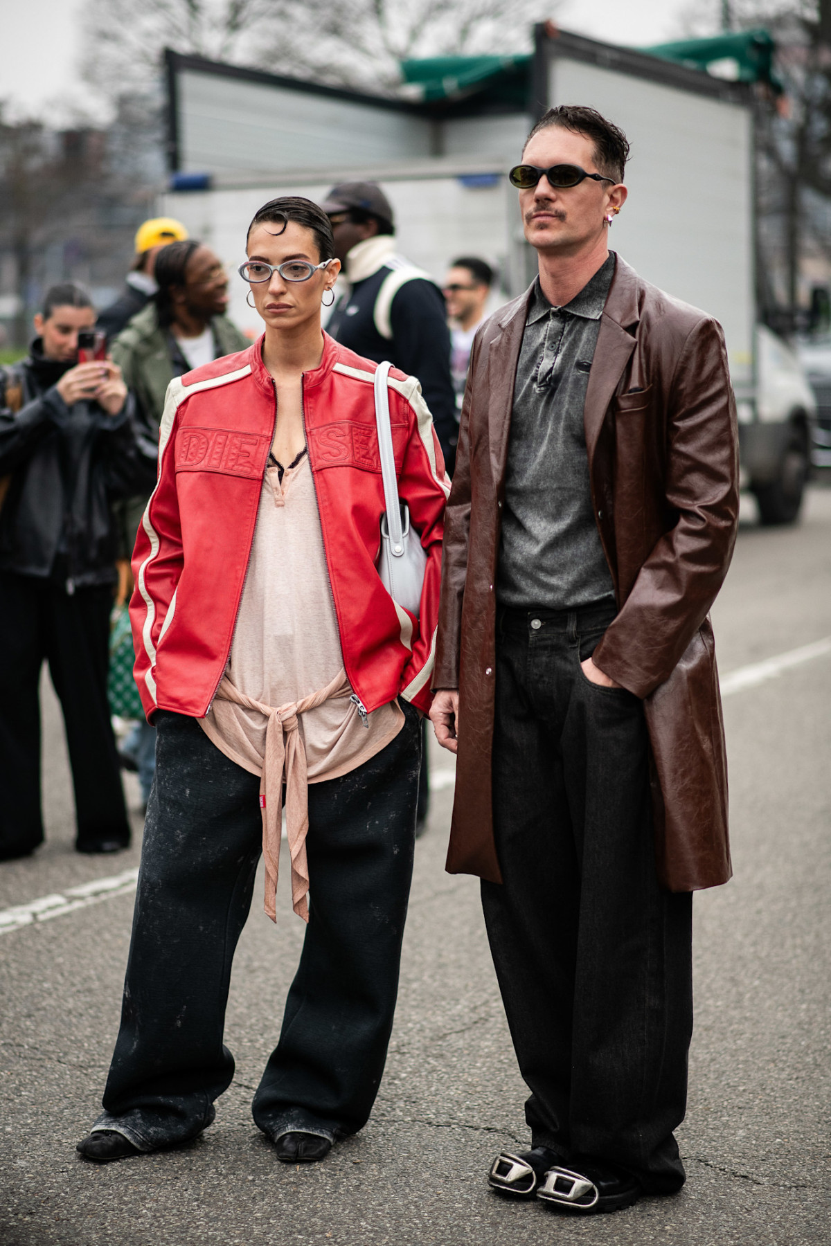 Парний лук: найстильніші дуети на Тижні моди в Мілані
1