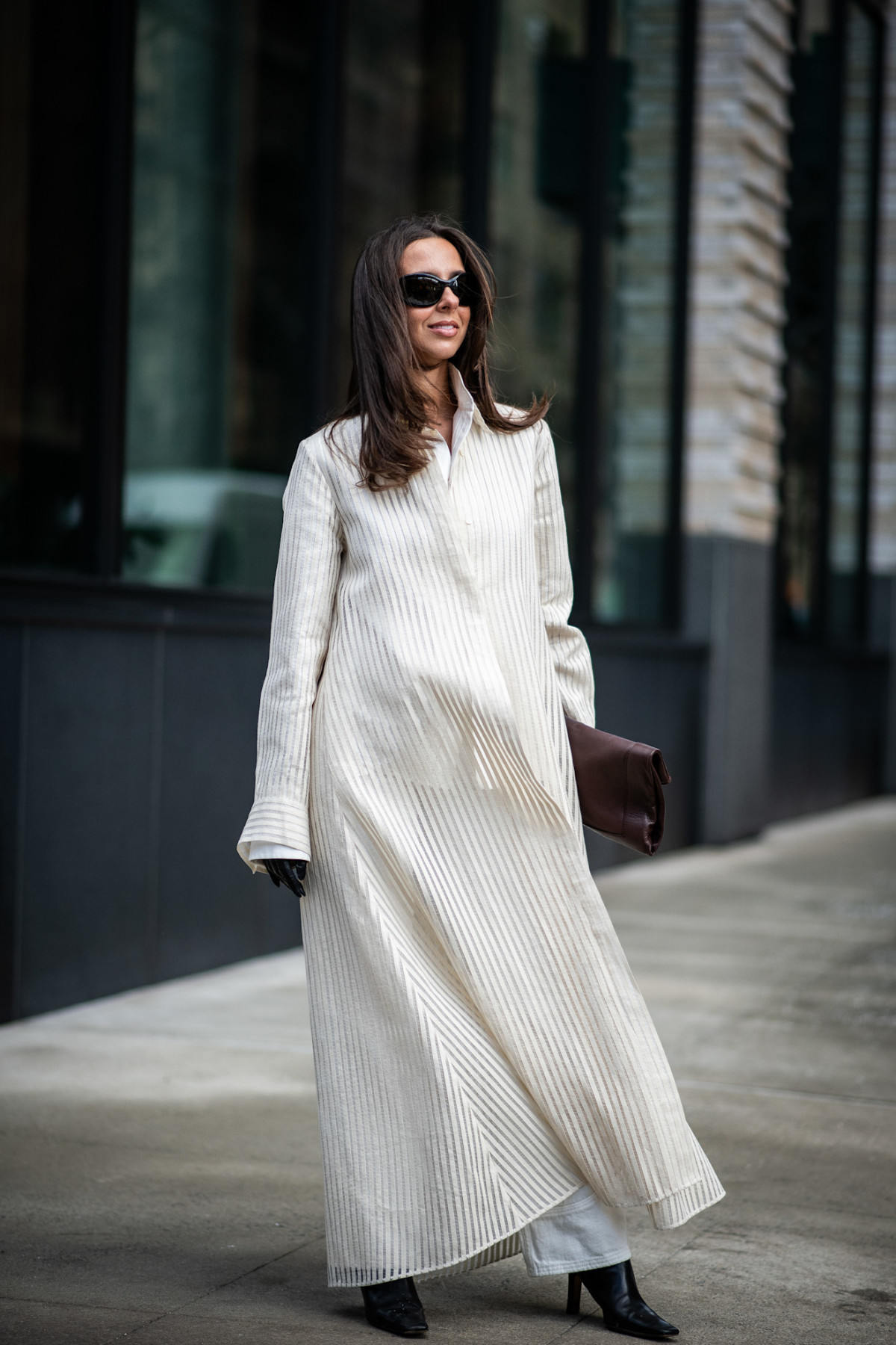 Вулична мода з Нью-Йоркського тижня моди.
2