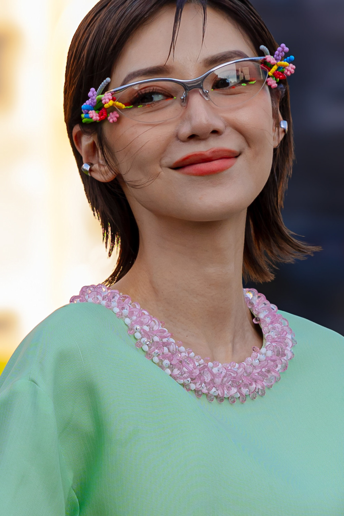 Найважливіший весняний тренд: стильні окуляри від сонця, помічені на Тижні моди в Мілані.
7