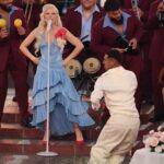 Леді Гага вшанувала Пуерто-Рико брошкою Flor de Maga на Супербоулі