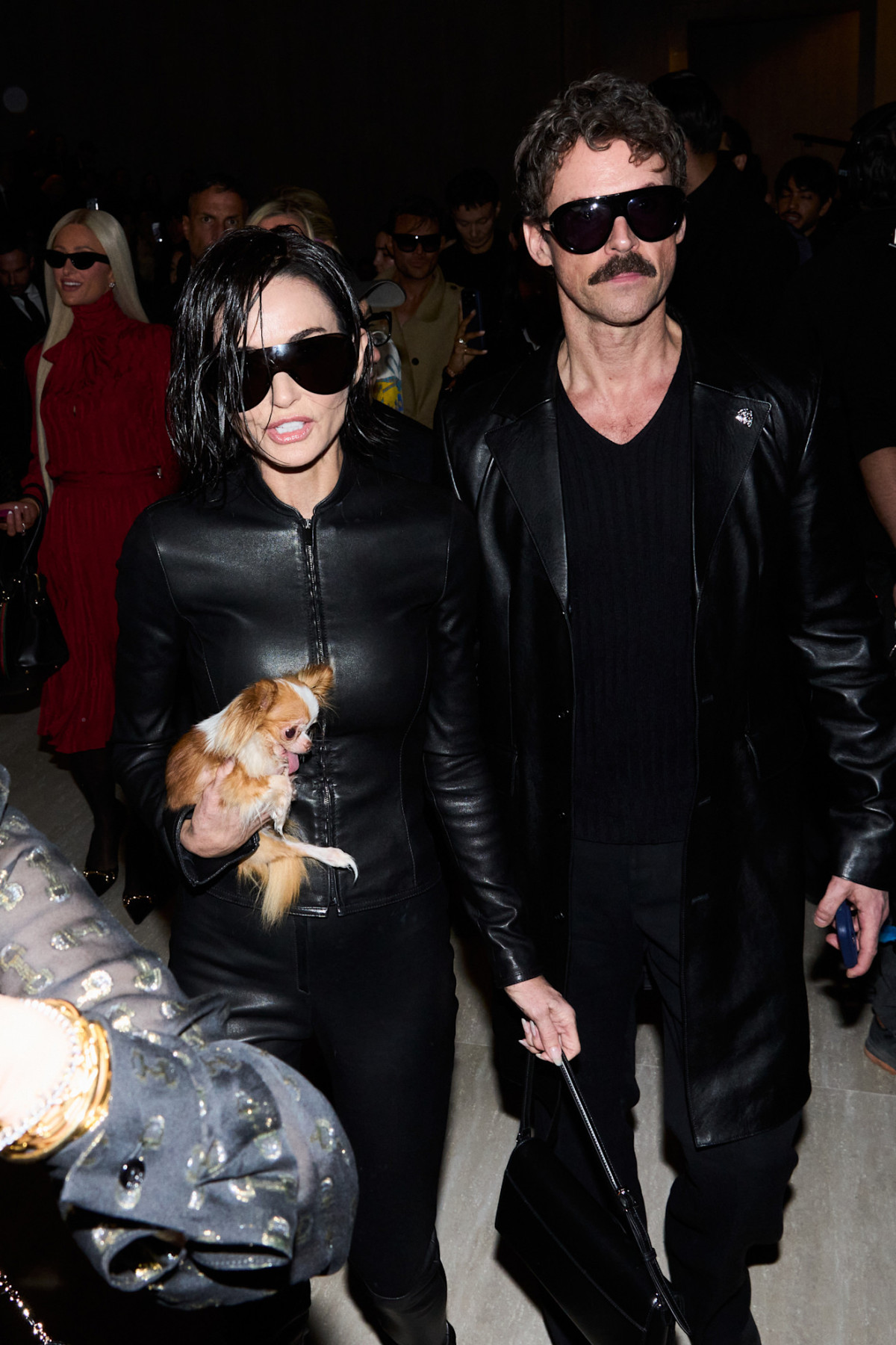 Зірковий десант на шоу Gucci: від Демі Мур до Періс Хілтон
1