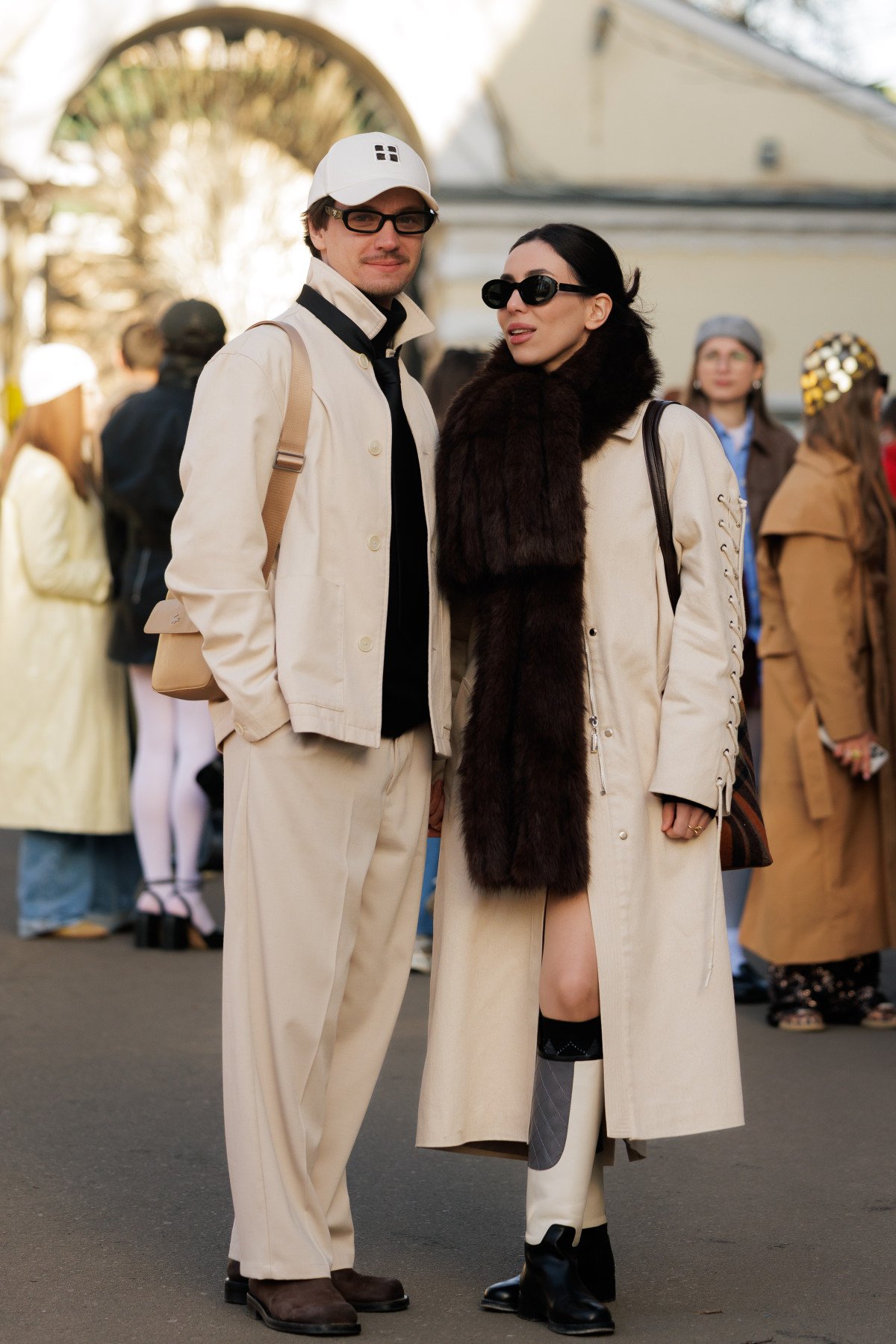 Вулична мода: образи відвідувачів четвертого дня Ukrainian Fashion Week осінньо-зимового сезону 2026/27
34