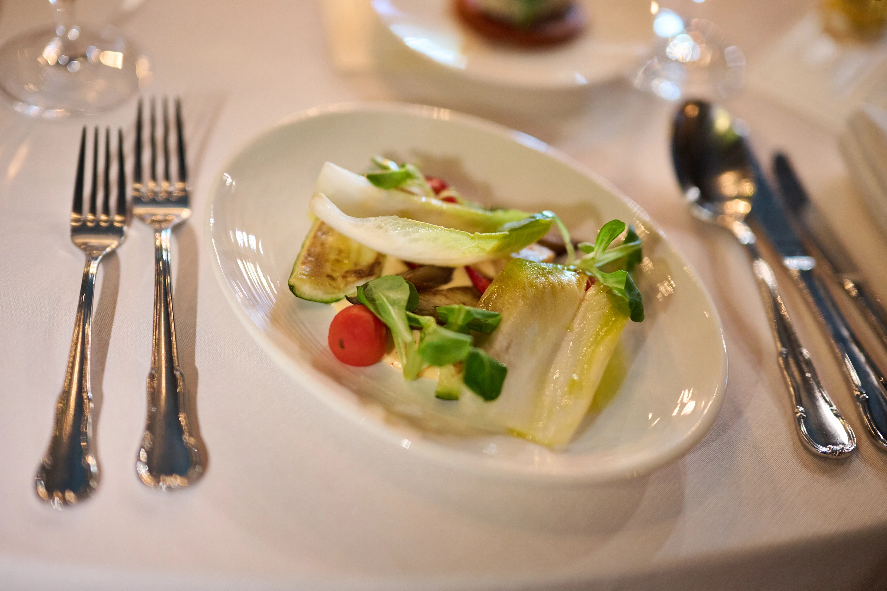 Тарама із салатом із печених овочів8