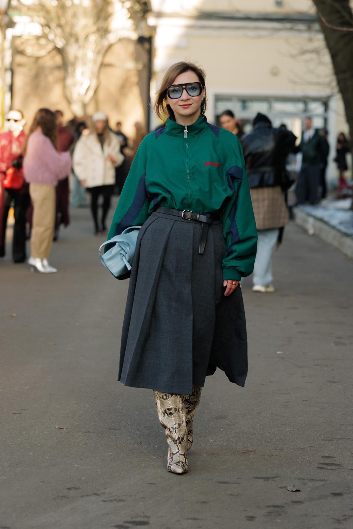 Вулична мода: образи відвідувачів третього дня Ukrainian Fashion Week осінньо-зимового сезону 2026/27
55