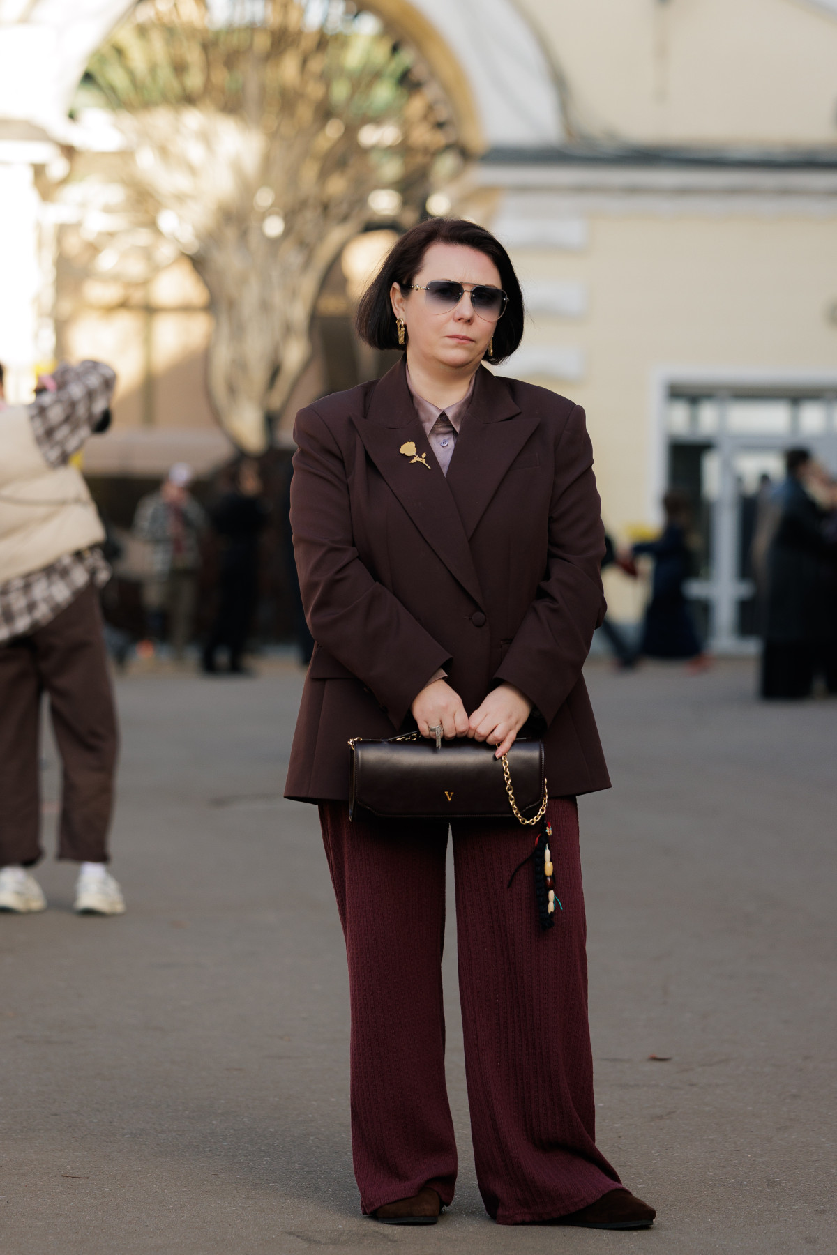 Вулична мода: образи відвідувачів четвертого дня Ukrainian Fashion Week осінньо-зимового сезону 2026/27
51