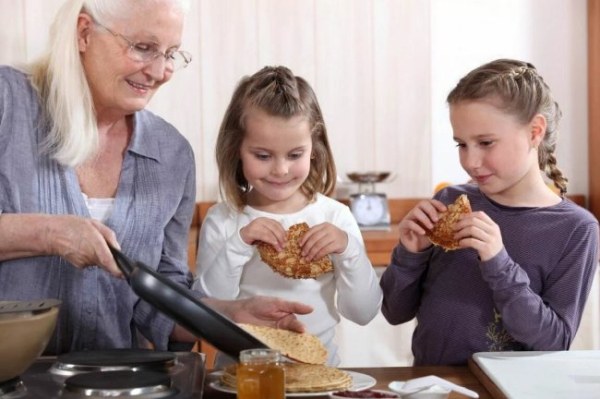 Як швидко нагодувати голодних онуків?