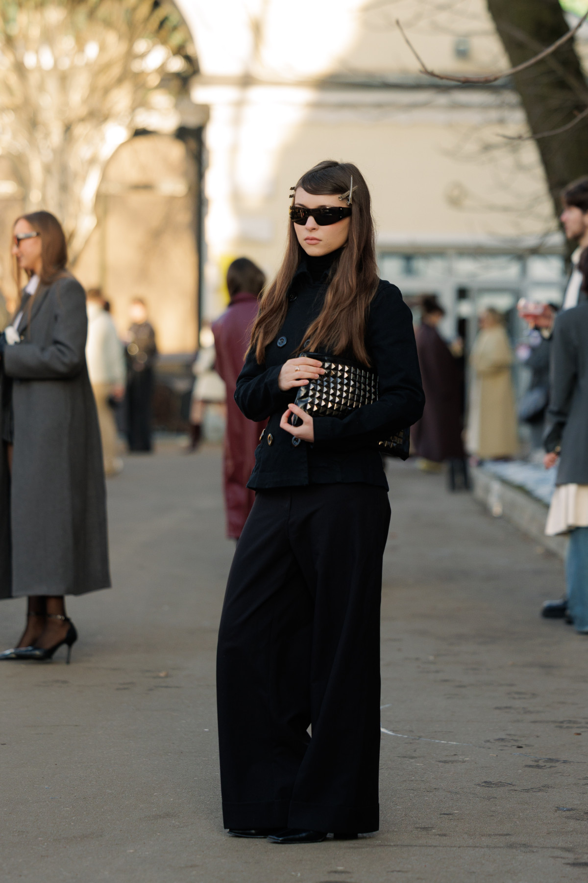 Вулична мода: образи відвідувачів третього дня Ukrainian Fashion Week осінньо-зимового сезону 2026/27
61