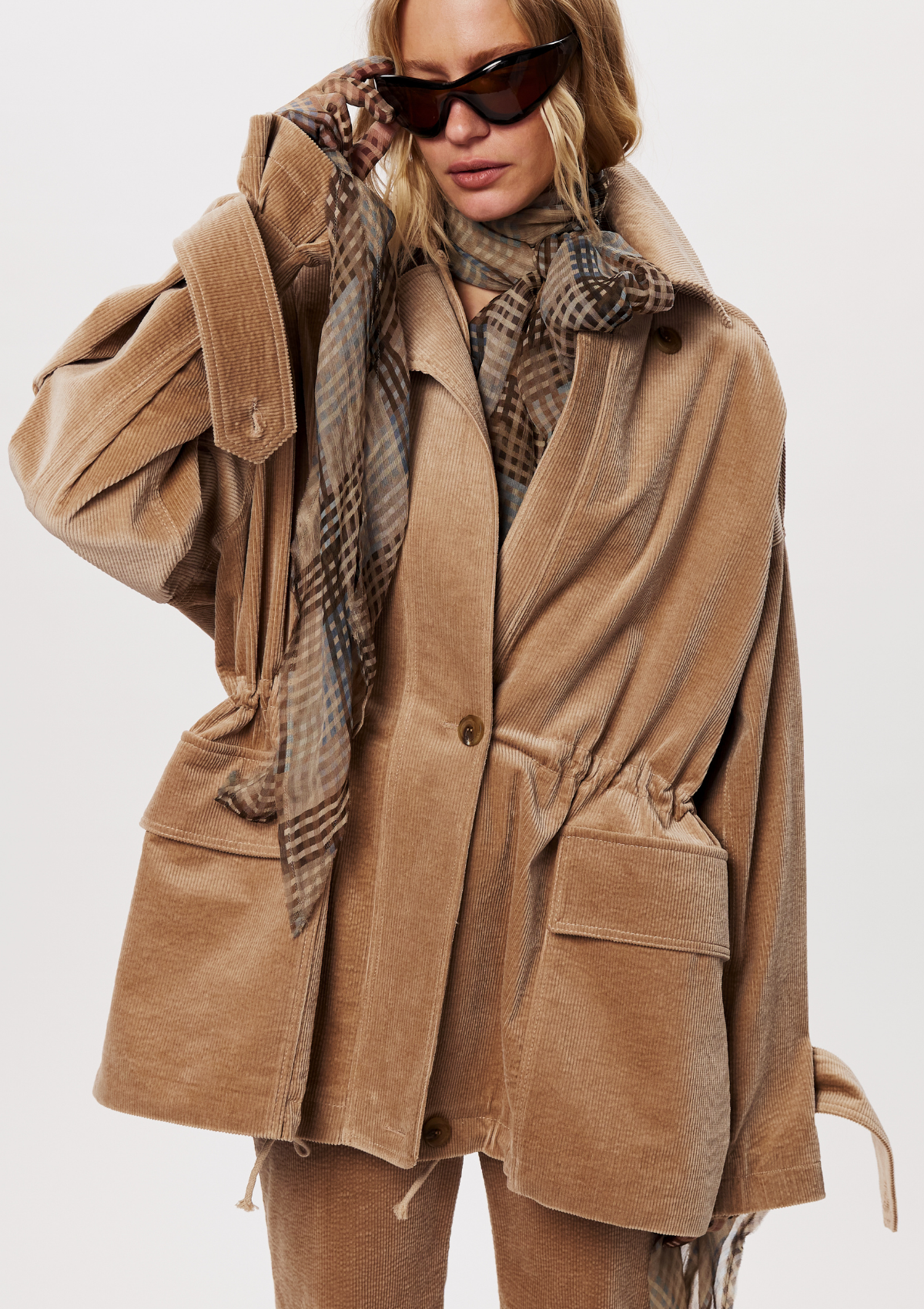 Валерія Гузема - обличчя колекції the COAT by Katya Silchenko
8