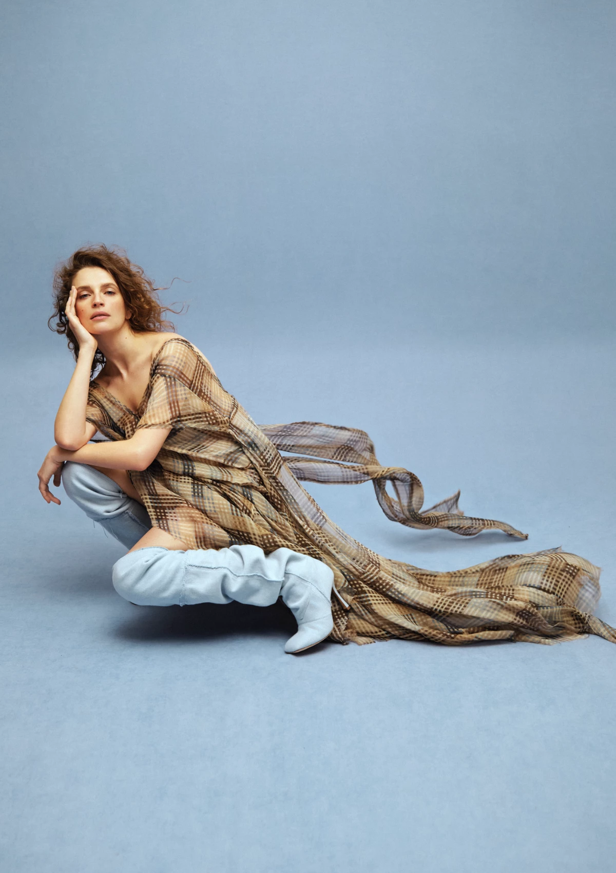 Валерія Гузема – обличчя свіжої лінійки the COAT by Katya Silchenko.
3