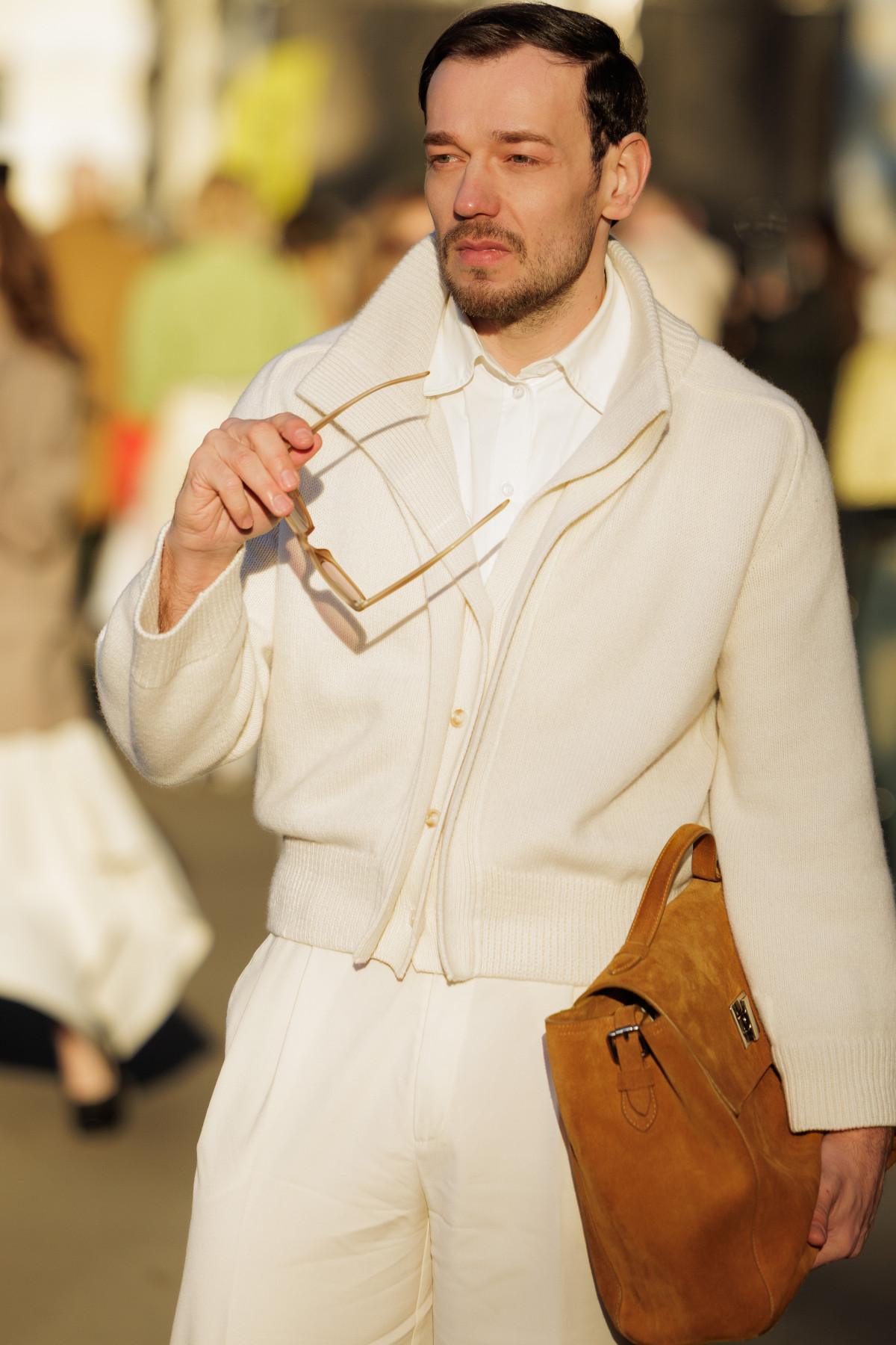 Вулична мода: образи відвідувачів третього дня Ukrainian Fashion Week осінньо-зимового сезону 2026/27
74