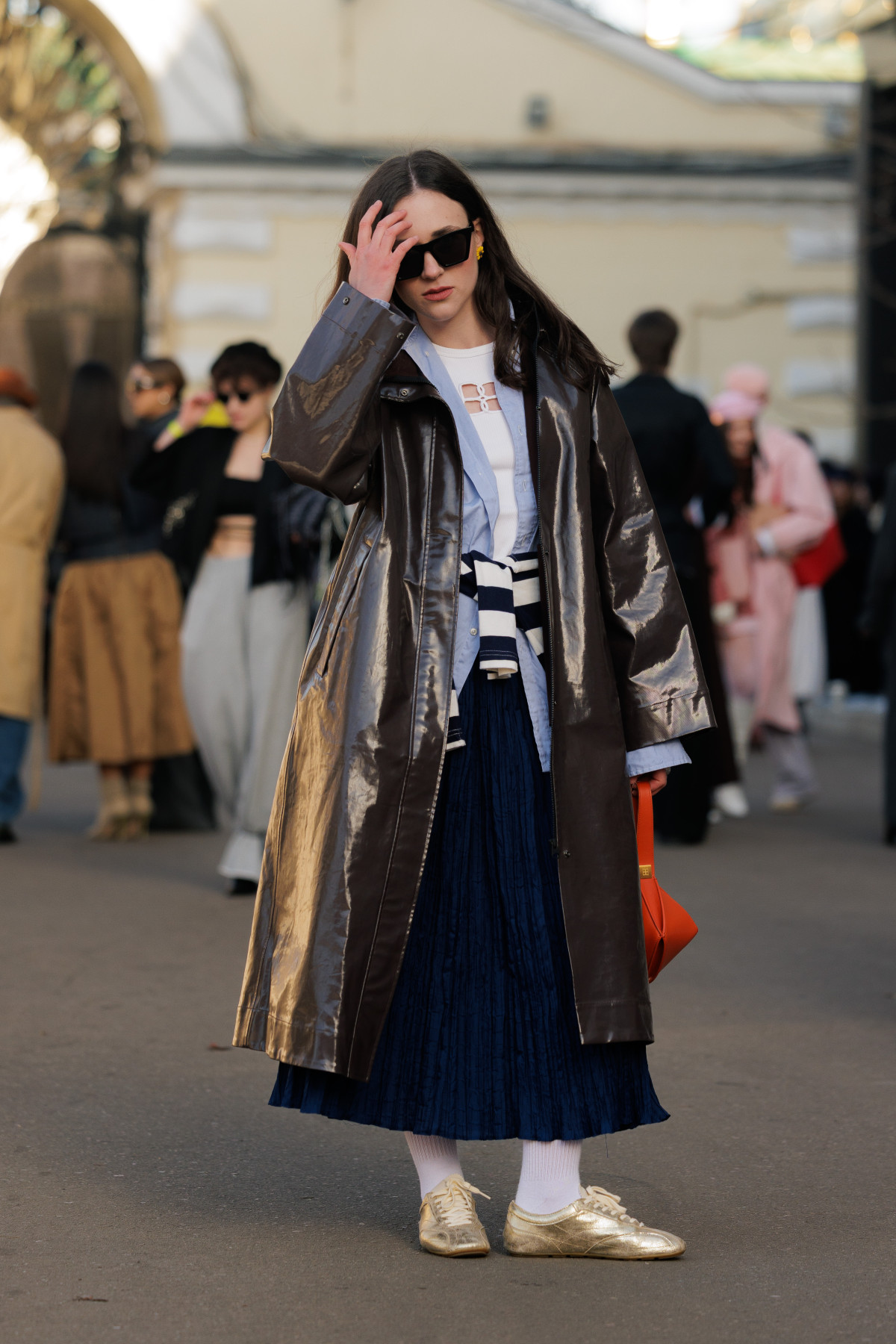 Вулична мода: образи відвідувачів четвертого дня Ukrainian Fashion Week осінньо-зимового сезону 2026/27
40